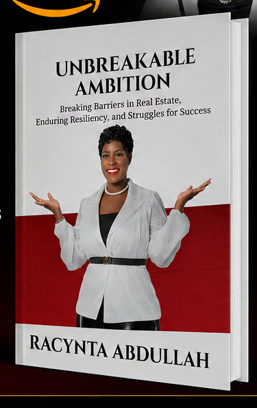 Unbreakable Ambition book cover by RaCynta Abdullah